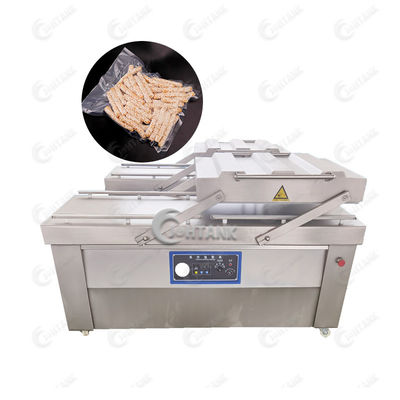 2kW Double Chamber Vacuum Packaging Machine 220V 380V