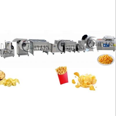 304 Stainless Steel Frozen French Fries Making Machine