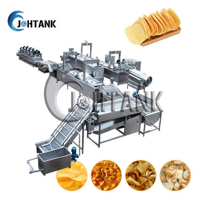 304 Stainless Steel Fresh Potato Chips Production Line