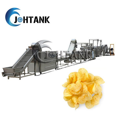 2000kg/h Potato Frozen French Fries Making Machine