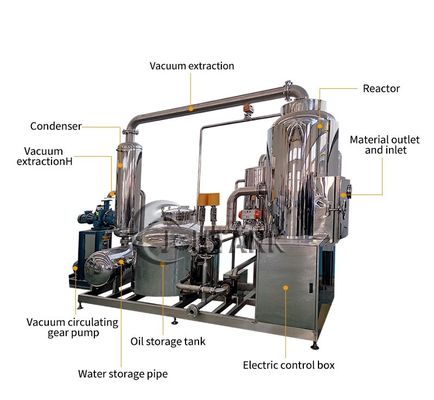 Low Temperature Vacuum Fried Chips Machine 500kg/h