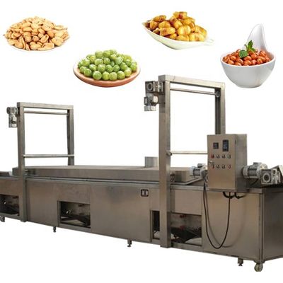 304 Stainless Steel Continuous Frying Machine Puffed Food Squid Ring Drumstick
