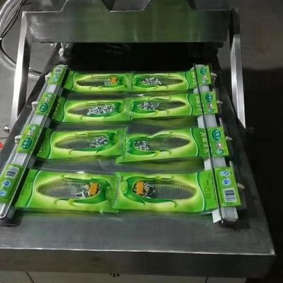 Food Meat Vegetable Sausage Rice Dual Chamber Vacuum Sealer Commercial