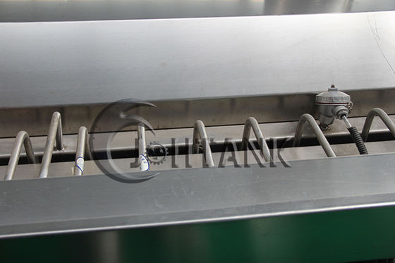 Restaurant Continuous Frying Machine , 1200kg/h Continuous Fryer For Potato Chips
