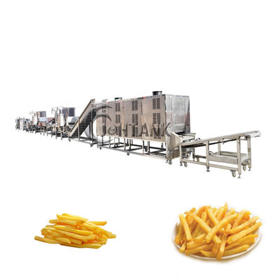 CE Automatic Potato Wafer Making Machine 1000kg/H