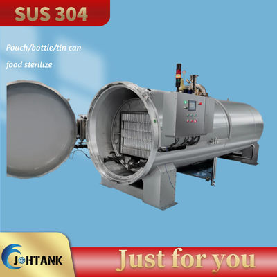 Industrial Mushroom Substrate Food Sterilizer Machine 304 Stainless Steel