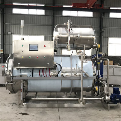 Spray Type Steam Canning Retort Machine In Food Industry