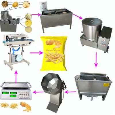 Banana Plantain Potato Chips Manufacturing Machine