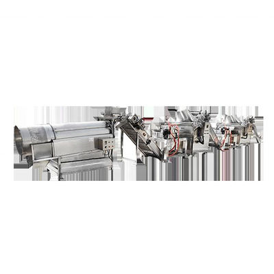 SS304 Fully Automatic Frozen French Fries Making Machine Potato Chips Production Line