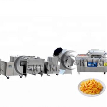 220V 380V Small Scale Potato Chips Making Line 8 Set