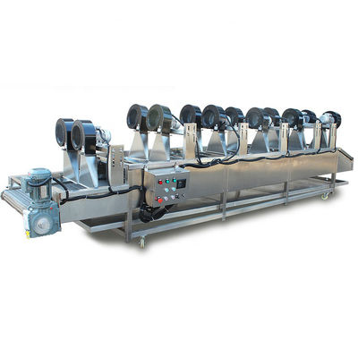 Industrial Potato Chips Making Machine Automatic Frying Frozen French Fries