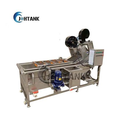 Commercial Water Bubble Fruit And Vegetable Processing Line 300kg/h