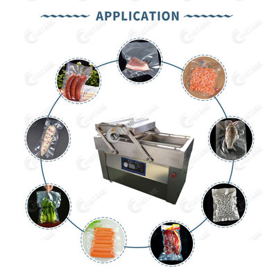 Double Chamber Vacuum Packing Machine 4pcs/Min