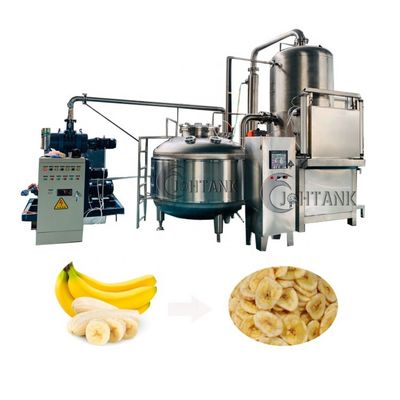 Industrial Big Capacity Vacuum Fryer Machine For Food Plant Snack Factory