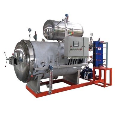 Horizontal Food Sterilizer Machine , Retort Canning Machine SUS30408
