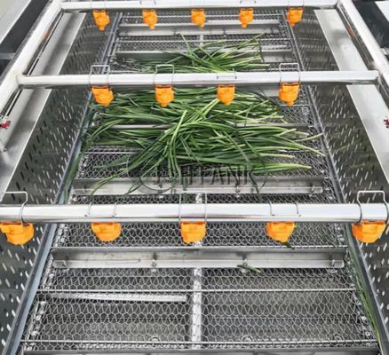 SUS304 Bubble Washer For Fruit And Vegetable Processing Line