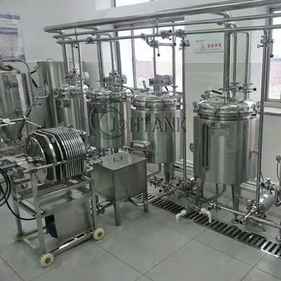 PLC Control Fruit Vegetable Processing Line For Tomato Sauce Powder