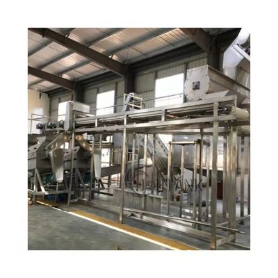 Industrial Automatic Vegetable And Fruit Washing Cleaning Machine For Tomato Salad